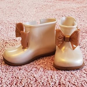 Mini melissa sugar rain boots